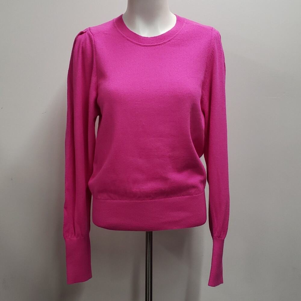 Isabel Etoile Marant Camelia Sweater Neon Pink Women's Size 40/Large Wool Cotton
